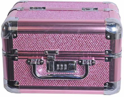 

Satisfaction Freeze to store cosmetic items Vanity Box(Pink)
