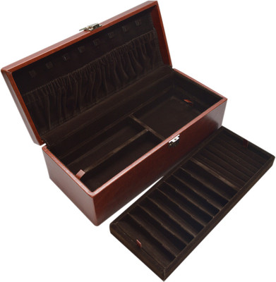 

Knott Exclusive Locker Size Jewellery Vanity Box(Brown)