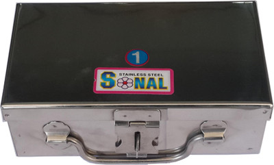 

Abdullah Sonal Steel Makeup Vanity Box(Steel)