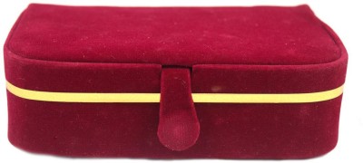 ANNAPURNA SALES Multi Ring Case Jewellery Vanity Box(Maroon)