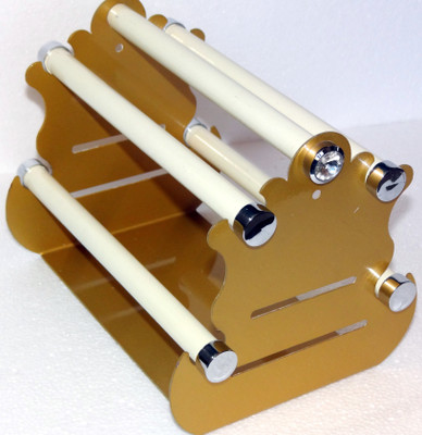 

Ibs Stand 5 Rods Golden Women Antique Stand Vanity Box(Golden)