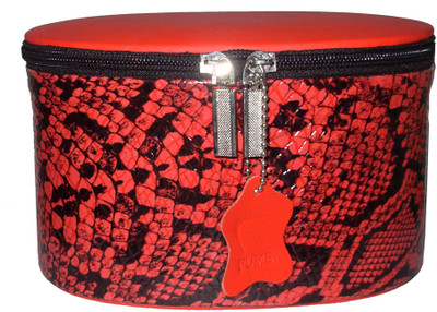 

Fume Red Cosmetic Makeup Vanity Box(Red, Black)