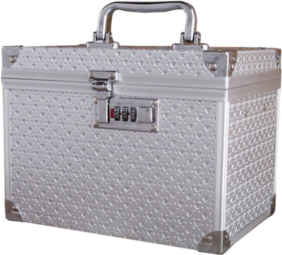 

Satisfaction Storm to store cosmetic items Vanity Box(Silver)