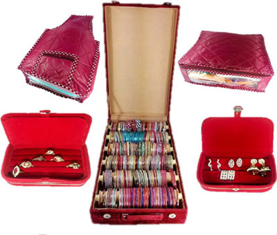 

Lnc 6rfc Bangle Storage Vanity Box(Marron)