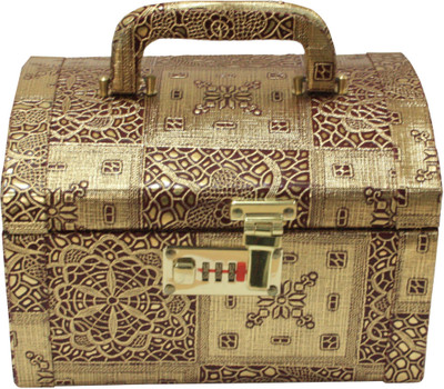 Urban Trend Supreme U210 Makeup, Jewellery and Bangle Vanity Box(Gold)