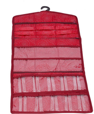 

Kuber Industries Make Up Hanging, Dressing Kit Jewellery Vanity Box(Maroon)