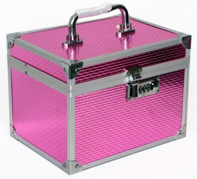 Bonanza Superior Makeup box Vanity Box(Pink)