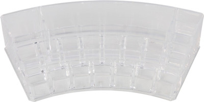 

Tidy Up! Curves-Cosmetic Organizer Makeup Vanity Box(Transparent)