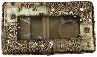 

Fateh Enterprises Sukha Jewelry Vanity Box(Gold)