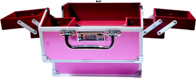 

RB Jewels Stylish Makeup Vanity Box(Pink)