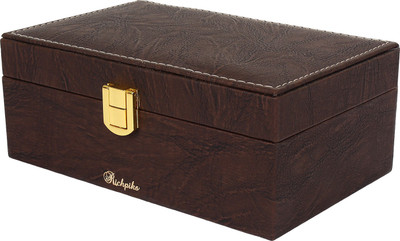 

Richpiks Small Jewellery Accessories Box Jewellery Purpose Vanity Box(coffee)