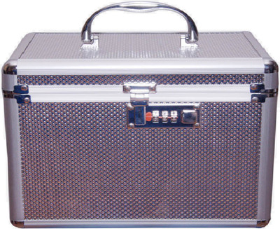 

Satisfaction shadow to store cosmetic items Vanity Box(Silver)