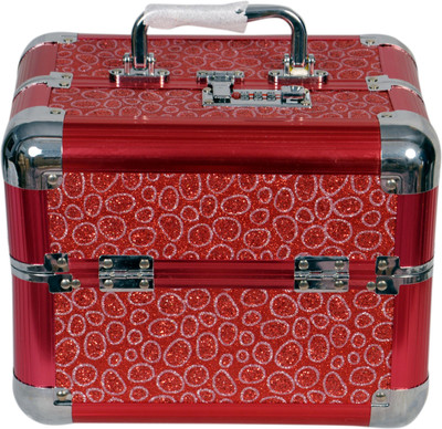 

Bonanza Heavy cosmetic Jewerly Vanity Box(Red)