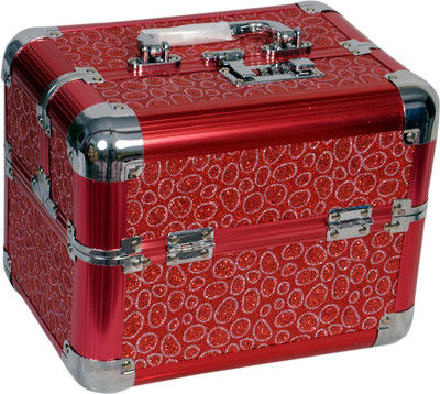 

Bonanza Heavy cosmetic Jewerly Vanity Box(Red)