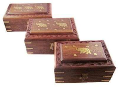 SG Art o Plus Jewellery Vanity Box(Brown)