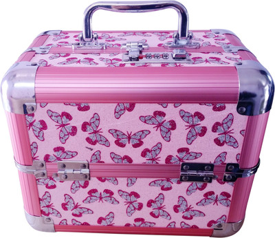

Pride Star Coral to store cosmetics Vanity Box(Pink)