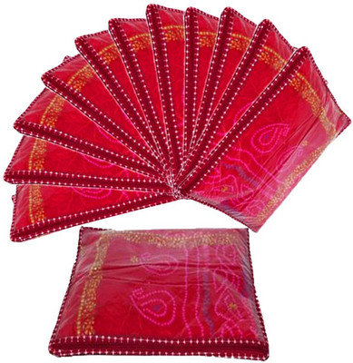 

Atorakushon 12pc Saree Salwar Suit Dress Protection Cover Garment pouch Box Bag Storage Case Vanity Box(Maroon)