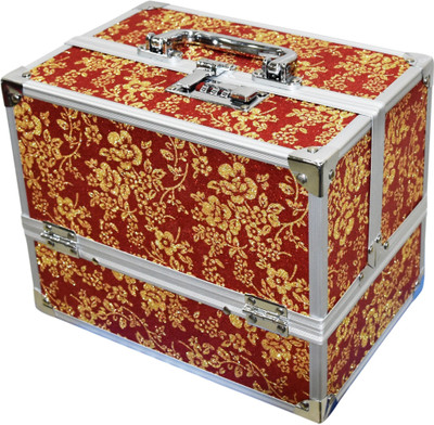 

Pride Star Impression to store cosmetics Vanity Box(Royal Red)