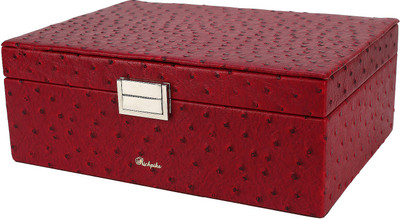 

Richpiks Multi Utility Accessories Storage Box Jewellery Purpose Vanity Box(Red)