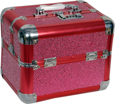 

Bonanza Heavy cosmetic Jewerly Vanity Box(Red)