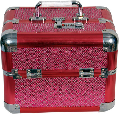 

Bonanza Heavy cosmetic Jewerly Vanity Box(Red)