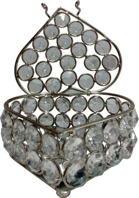50% OFF on decor8 Heart Box Jewellery Vanity Box(Silver) 50% OFF on decor8 Heart Box Jewellery Vanity Box(Silver)