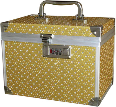 

Satisfaction Storm to store cosmetic items Vanity Box(Yellow)