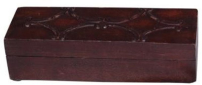

Onlineshoppee wooden handcraved jewellery box jewellery Vanity Box(brown)