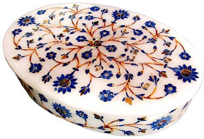 

Incredible Culture White Marble Gift Box Makeup Vanity Box(White)
