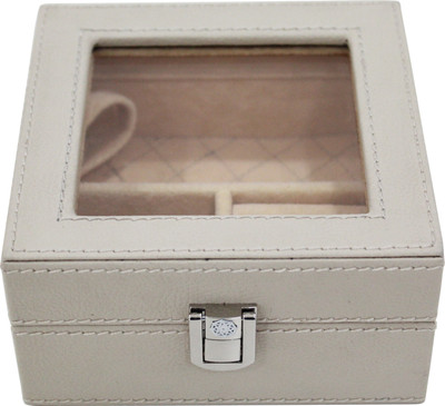 Tezerac 0046 Makeup & Jewellery Vanity Box(Beige)
