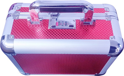 

Pride Star Mellisa to store cosmetics Vanity Box(Red)