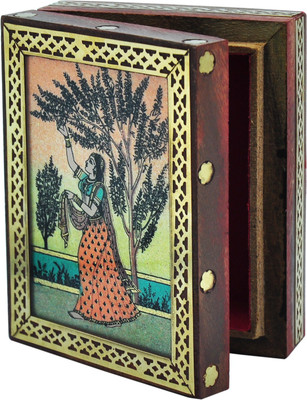 

Raj Laxmi Rajasthani Makeup Vanity Box(Brown)