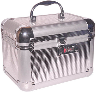

Satisfaction Mercury to store cosmetic products Vanity Box(Silver)