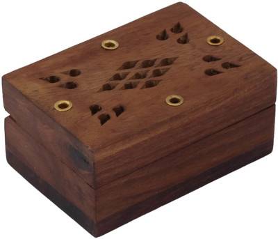 6% OFF on Craftsman Handmade Wooden Jewellery Vanity Box(Brown) 6% OFF on Craftsman Handmade Wooden Jewellery Vanity Box(Brown)