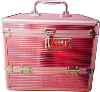 

Pride Star Grammy to store cosmetics Vanity Box(Pink)