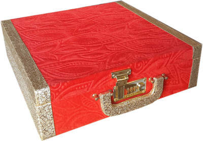 

Bonanza Bangle Jewerly Vanity Box(Red)