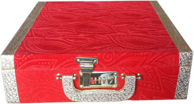 

Bonanza Bangle Jewerly Vanity Box(Red)
