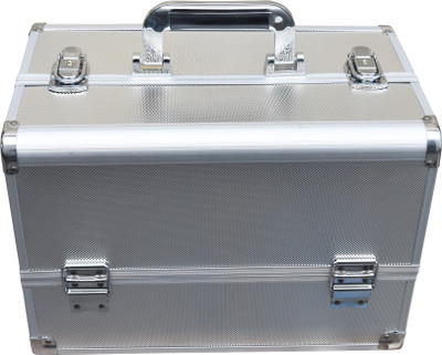 

Satisfaction Desire to store cosmetic items Vanity Box(Silver)