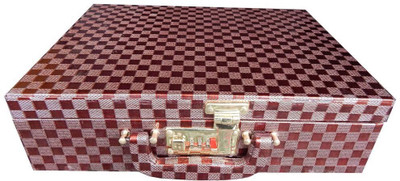 

Navaksha ICHBB103 Makeup Vanity Box(Red)