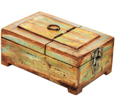 

JT International Wooden Makeup Vanity Box(Multicolor)
