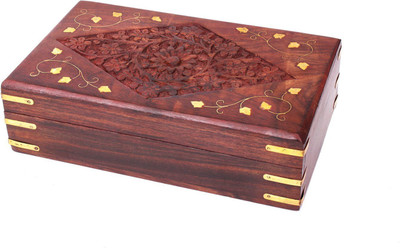 

Store Indya Keepsake Box Jewellery Vanity Box(Brown)