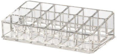 

Premsons Lipstick Stand 18 pcs Lipstick Stand Vanity Box(Transparent)
