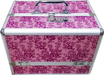 Satisfaction Elite to store cosmetic items Vanity Box(Pink)