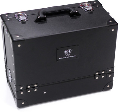 

PAC Bag 1 Sided 4 Trays Makeup, Multi Purpose Vanity Box(Black)