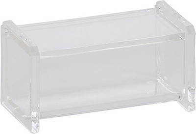 

Howards Allure Makeup and Cotton Tip Vanity Box(White, Transparent)