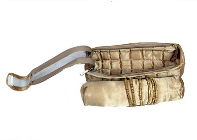 

Kuber Industries MK15 Jewellery Vanity Box(Golden)