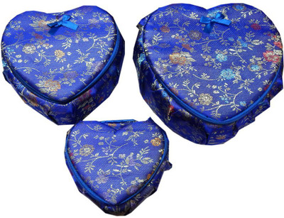 Navaksha ICHVB110 Makeup Vanity Box(Blue)