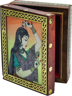 

Raj Laxmi Rajasthani Makeup Vanity Box(Brown)