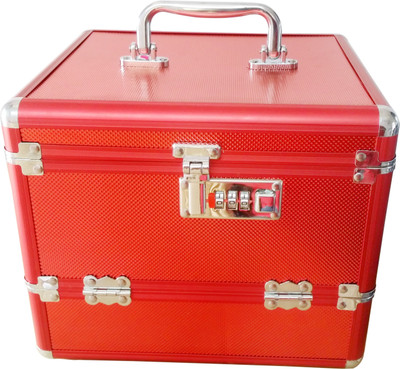 

Satisfaction Kiara to store cosmetic items Vanity Box(Red)