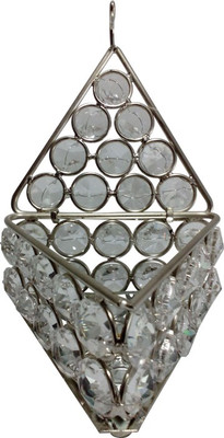

Decor8 Triangle Box Jewellery Vanity Box(Silver)
